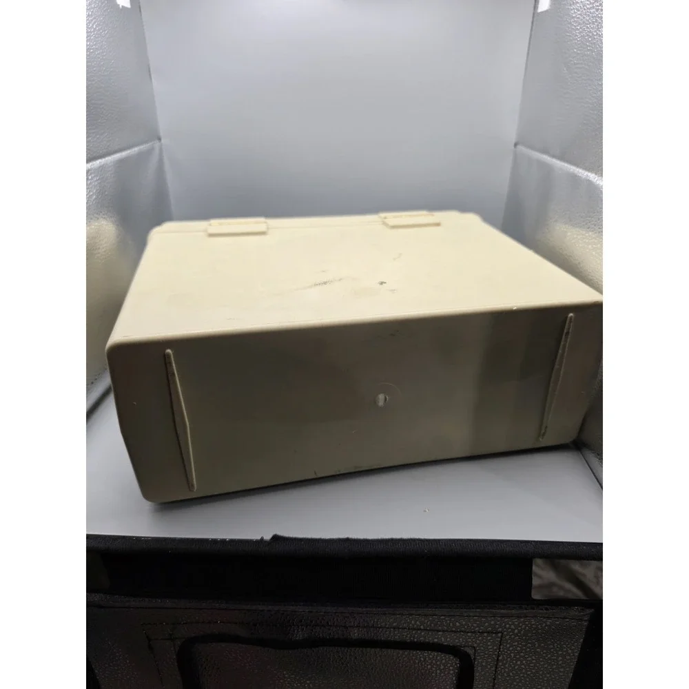 Vintage Sterling Plastics Multi File #274 Portable File Box Case Beige USA